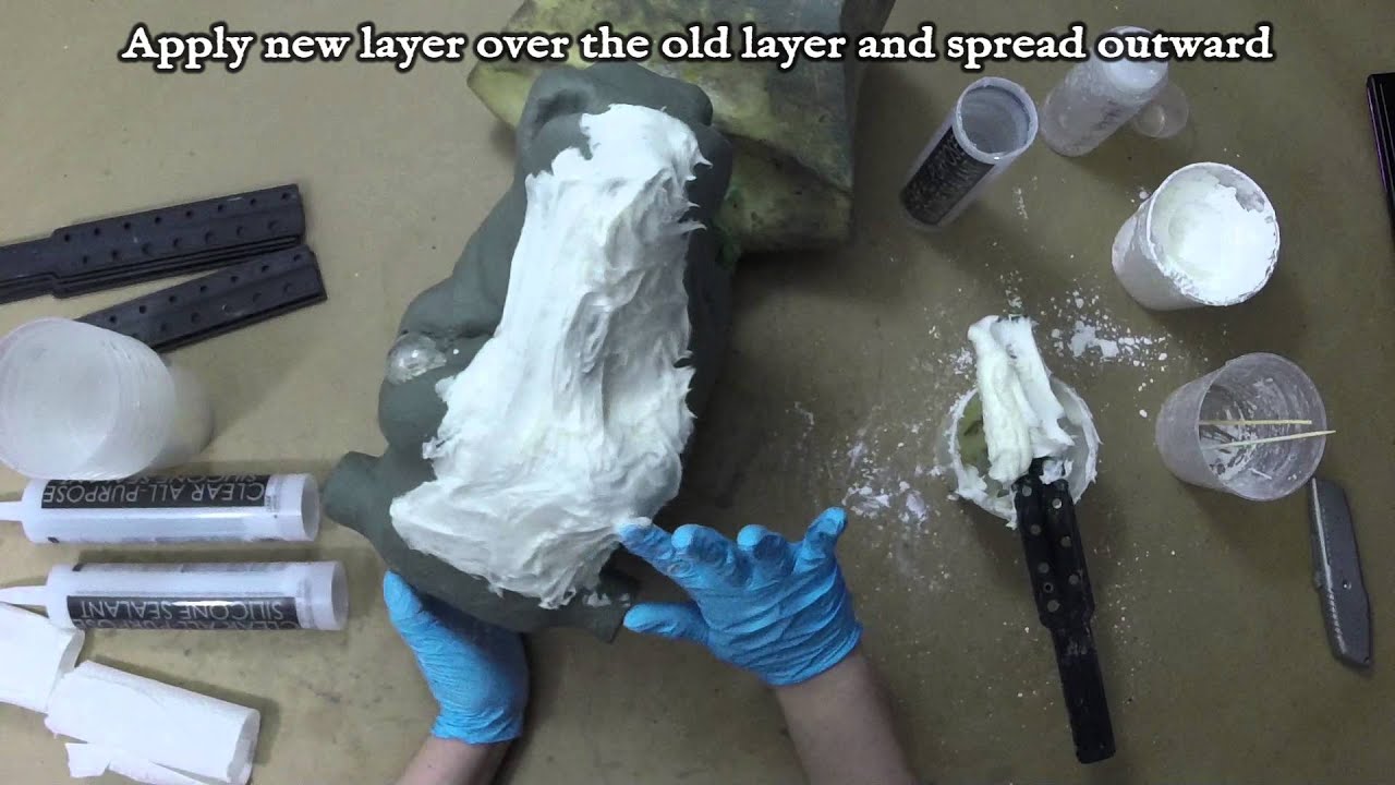 Silicone Caulk Glove Mold Tutorial You Silicone Caulk Glove Mold Tutorial
