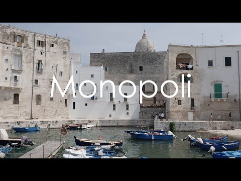 Monopoli Walking Tour, Puglia, Italy - Travel Tips - 4K UHD - Virtual Trip