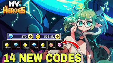 ALL 14 NEW MY HEROES DUNGEON RAID GIFT CODES 2022 | MY HEROES DUNGEON RAID CODES 2022 NEW | March