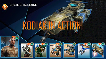 Kodiak Tech lab insane battles | C&C Rivals Crate challenge