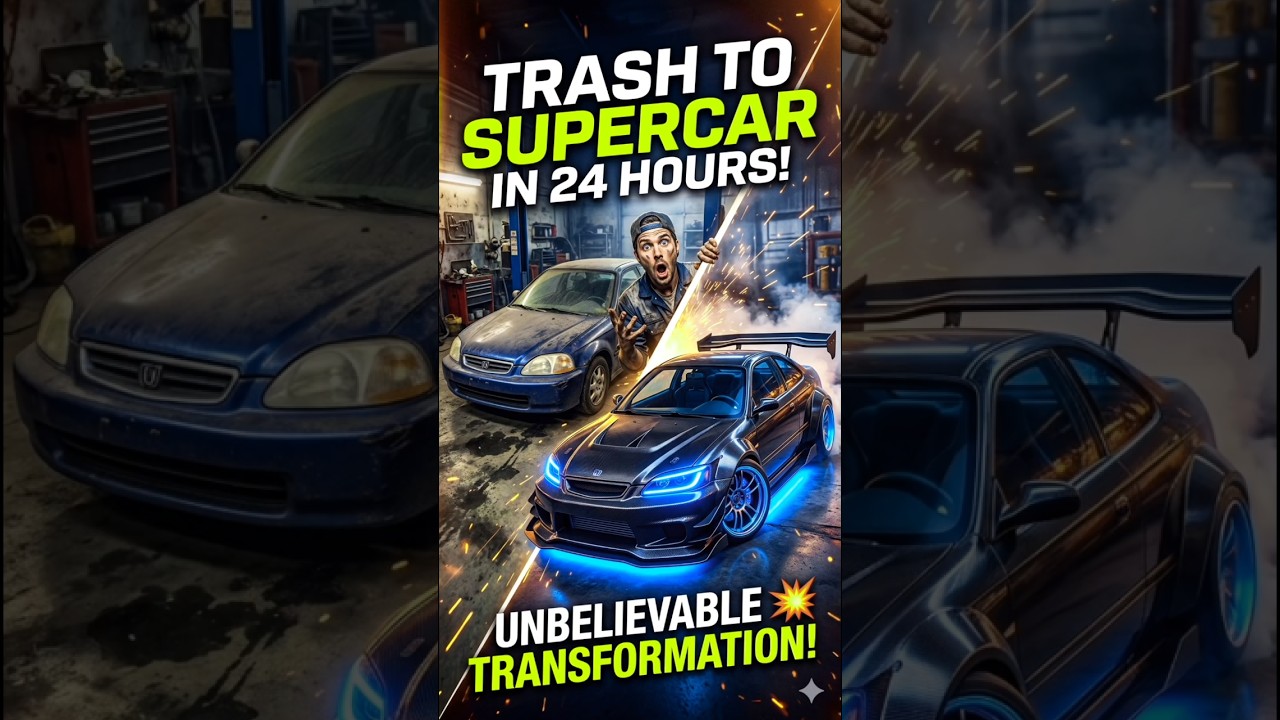 Old Car to Supercar Transformation 😳🔥 | Ultimate Car Modification Video