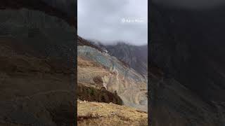 На перевале Кату-Ярык на Алтае строят авто дорогу. Планируется новый спуск в долину Чулышмана.