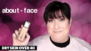 ABOUT FACE - PERFORMER SKIN-FOCUSED FOUNDATION | Dry Skin Review & Wear Test