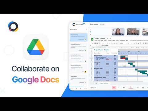 Collaborate on Google Docs in your Sessions