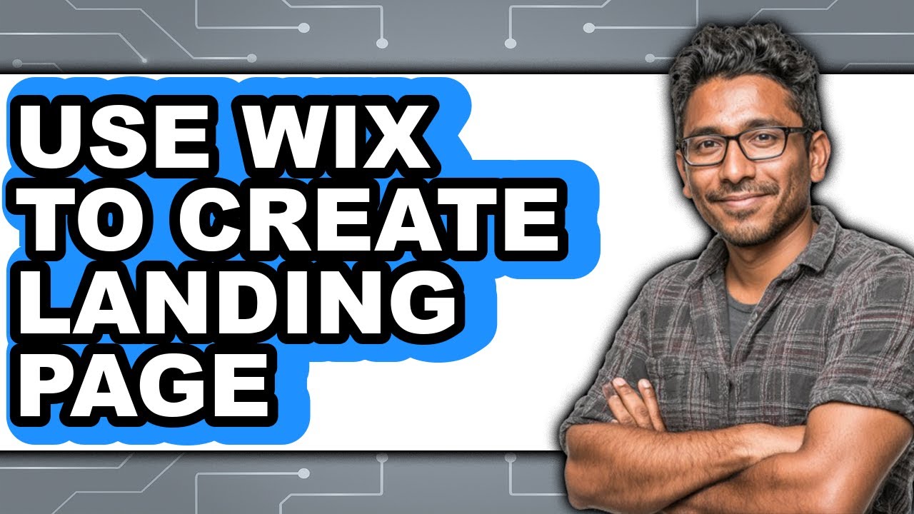 How to Use Wix to Create a Landing Page in 2025 (The Only Way) - YouTube