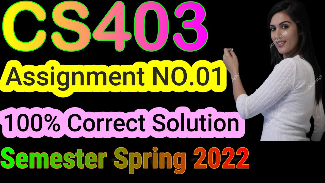 cs403 assignment 1 solution 2022 download