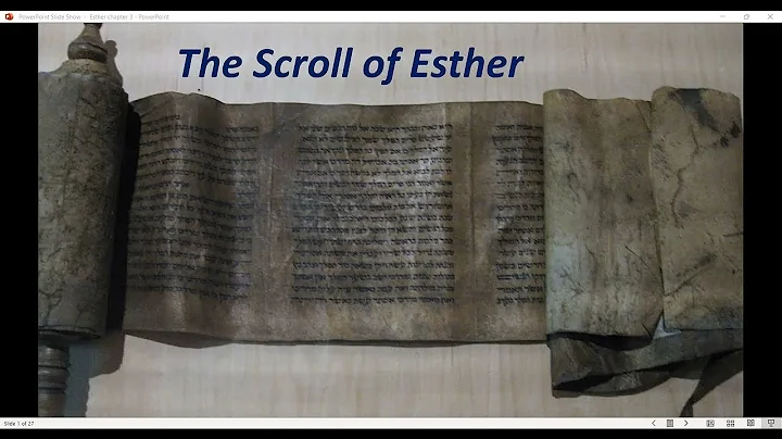 2023-02-19 The Book of Esther - Esther 3: 1-15   H...