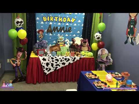 Toy Story Birthday Party Theme | Ocoee - Orlando FL | Princesses & Princes @PrincessesandPrinces