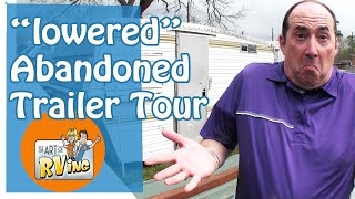 'Lowered' Abandoned Trailer Tour by The Art of RVing 132 views 2 years ago 5 minutes, 31 seconds