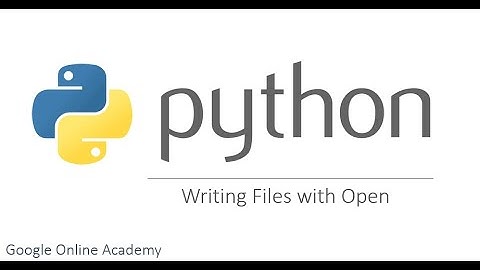 Python for Beginner - Full course - Lecture 13 : Writing Files with open