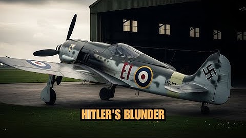 The Fatal Mistake That Handed the RAF Hitler