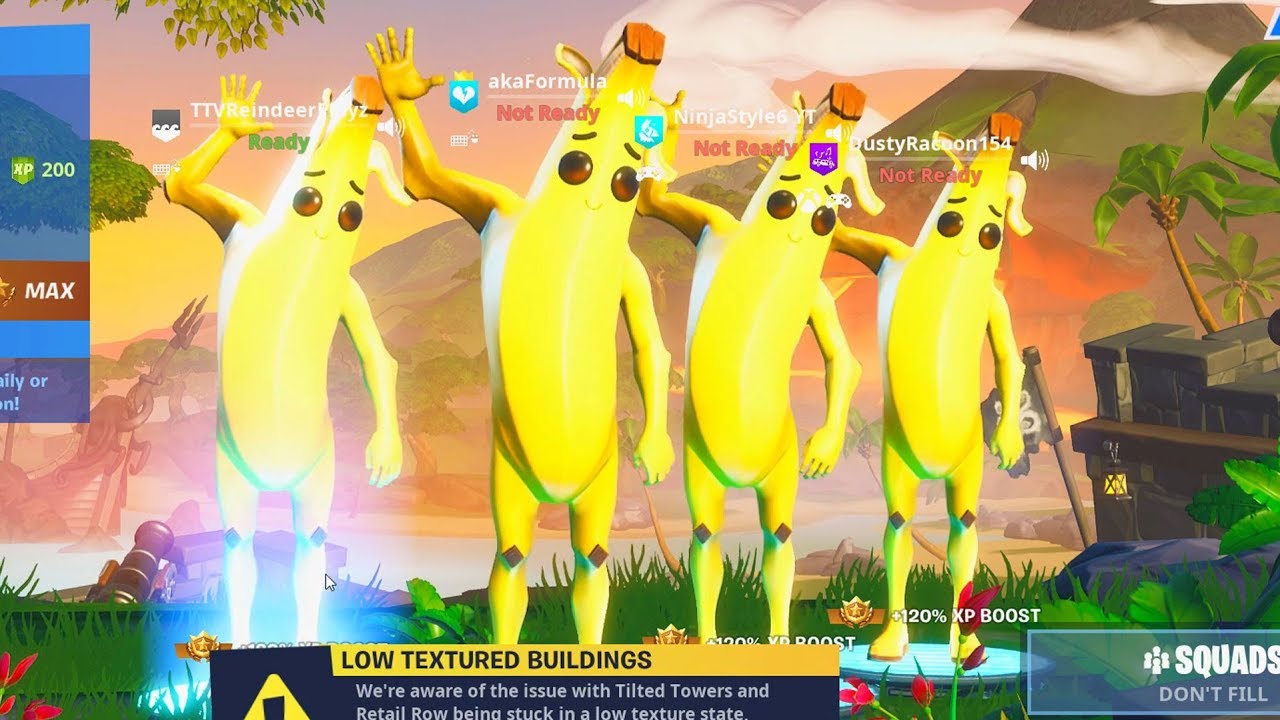 Fortnite Banana Costume Kids