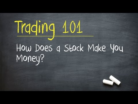 Trading 101: How Does A Stock Make You Money?