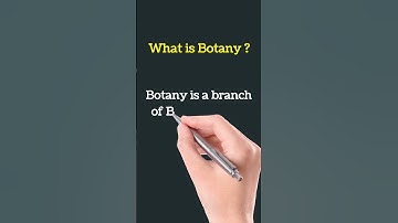 Wat is plantkunde | Eenvoudige en gemakkelijke definitie van plantkunde | Definieer plantkunde | ...