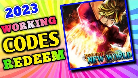 All Secret project new world Codes 2023 | Codes for project new world 2023 - Roblox Code