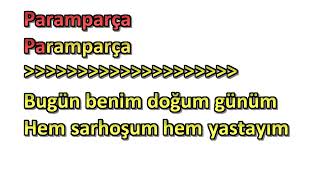 Teoman Paramparça Karaoke