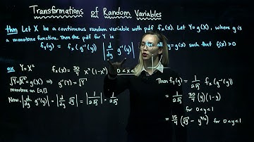 9. Transformations of Random Variables: Monotone Functions