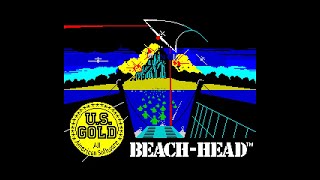 SINCLAIR ZX SPECTRUM # BEACH-HEAD (U.S. GOLD , 1984.) # 44.000 PTS. # EASY LEVEL #