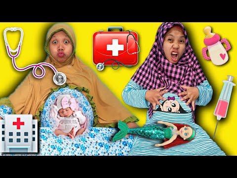 Dua Ibu Hamil Melahirkan Bayi Bersama 💞 Kisah Ibu Melahirkan Bayi Lucu Nangis Kejer💞 Dokter Dokteran