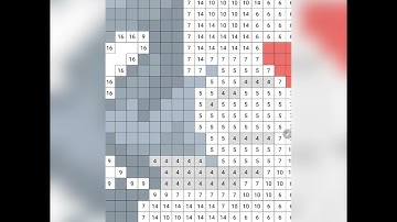 Color By Numbers Pixel Art - RANDOM SERIES - Video #23