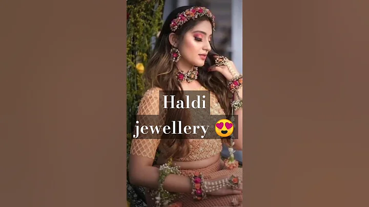 Best haldi jewellery 😍 #trending #fashion #love #2024 #shorts #haldiceremony