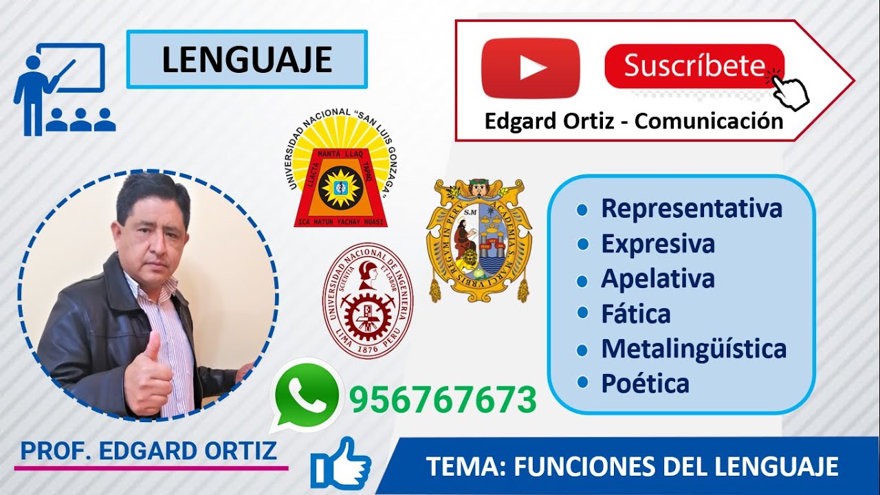 FUNCIONES DEL LENGUAJE