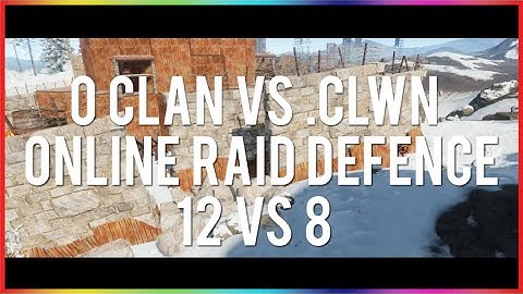 EU Main │ Online Raid Defence Against SALTY CLAN (øclan VS .clwn)