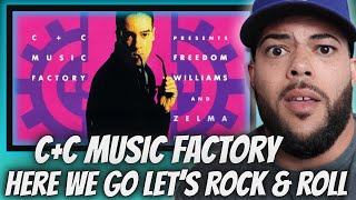 GOT ME GOING!| FIRST TIME HEARING C+C Music Factory  - Here We Go Let's Rock & Roll REACTION