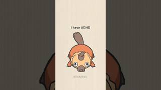ADHDers unite in the comments 💥 #adhd #shorts #cuteanimation
