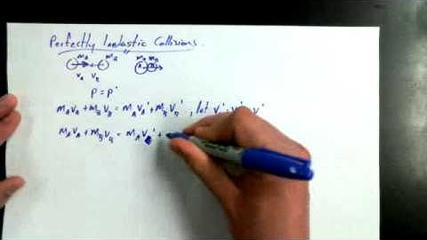 5 4D   Perfectly Inelastic Collisions