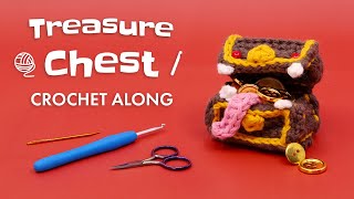 Treasure Chest Amigurumi - Live Crochet Along - PLUS A GIVEAWAY ✨