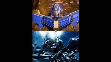 Sentinel Prime TfO Base Vs Megatron Mv1 #transformers #shorts #Editz