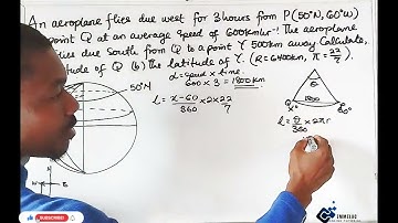 WAEC Question On Longitudes and Latitudes