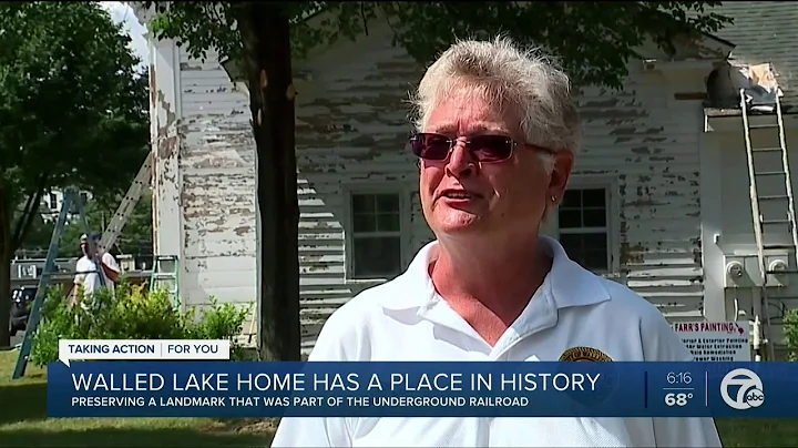 WXYZ -  Walled Lake Historical Banks-Dolbeer House...