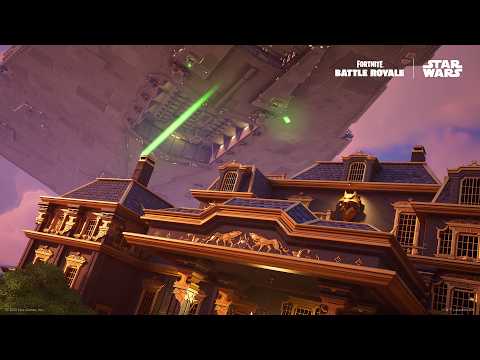 قصف مدمرة النجوم الإعلان الترويجي لأسلوب لعب Fortnite معركة المجر ات