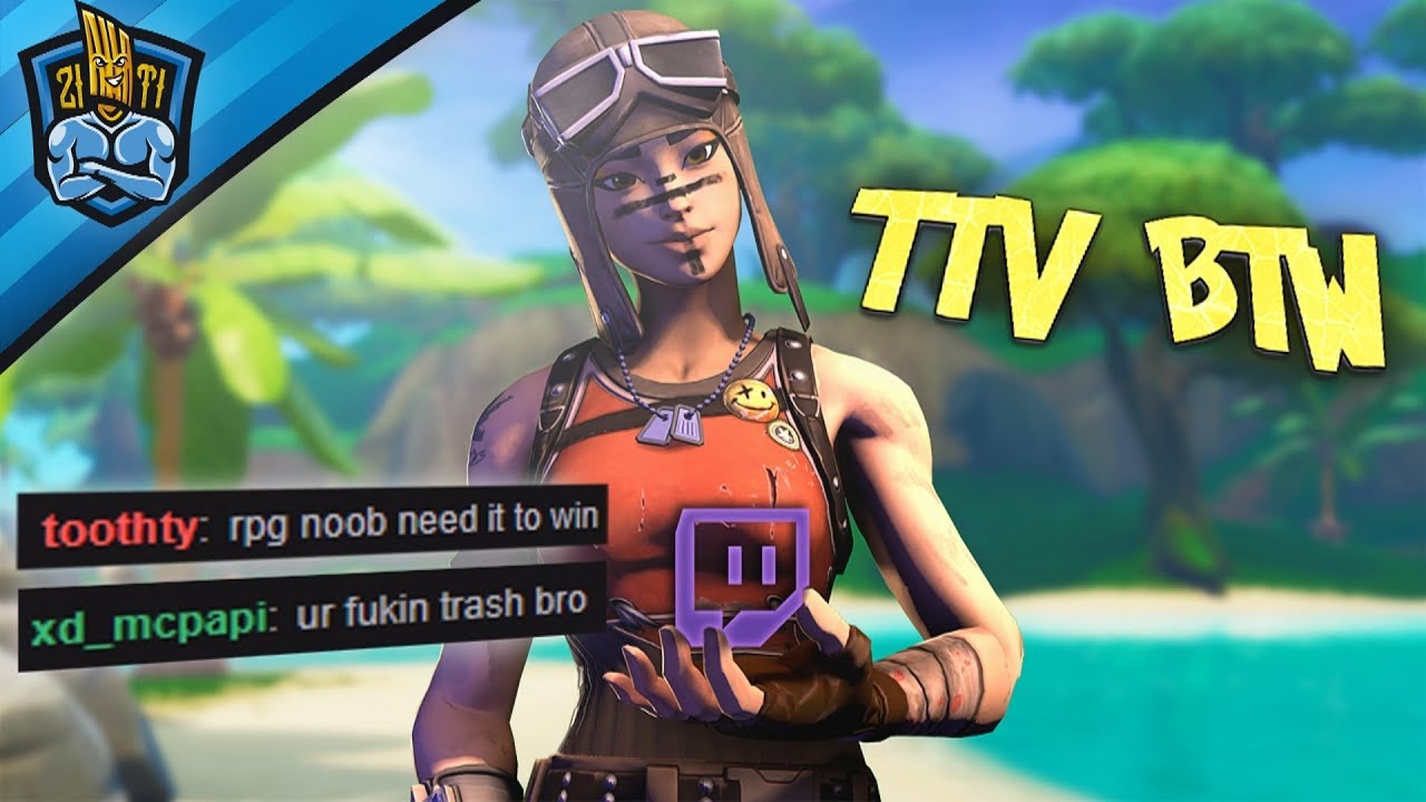 I Put Ttv In My Name In Fortnite And This Happened Angry
