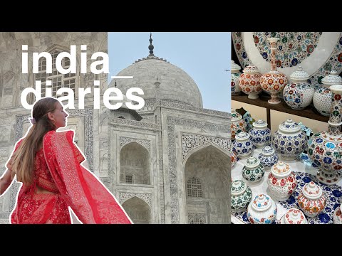 Visite de l’incroyable Taj Mahal 🌟 | india diaries