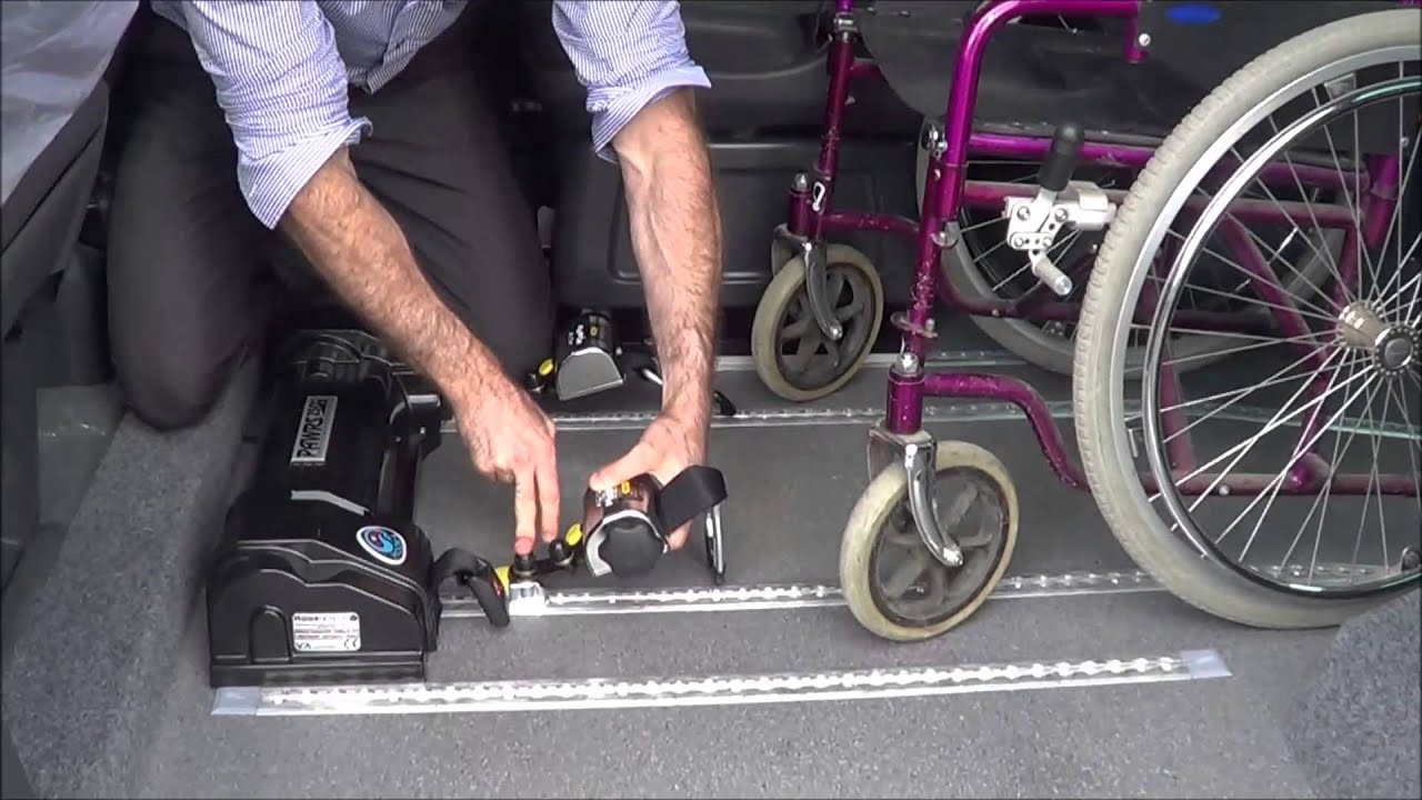 Unwins Four Point Wheelchair Restraint Youtube