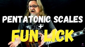3 Note Per String Pentatonic Scales + Fun Lick