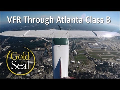 Vfr Flight Through Class B With Atc Communications