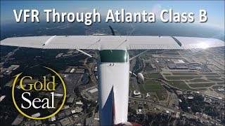 VFR Flight Through Class B with ATC Communications