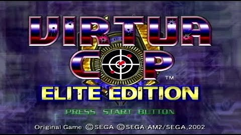 The Best Cops EVER Seen! - Virtua Cop 1 (Full Game) - Virtua Cop Elite Edition (PS2) - Multiplayer
