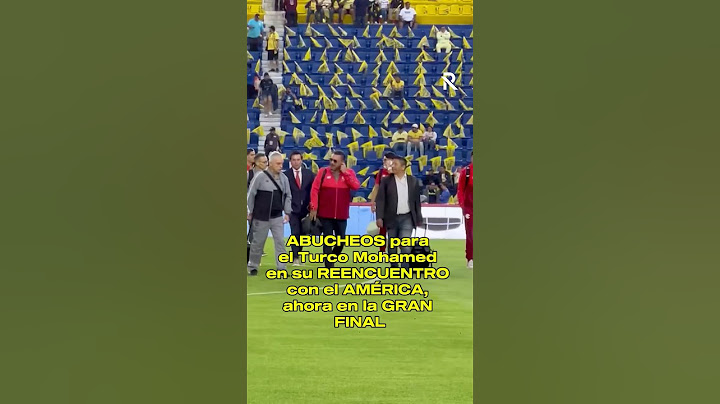 💢ABUCHEOS para el TURCO MOHAMED por la AFICIÓN de AMÉRICA 🟡🔵🏟️ #clubamerica #futbolmexicano