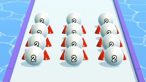 Ball Run 2048-All Levels Gameplay Android iOS Part 13.