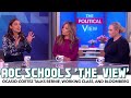 AOC Schools 'The View' On What Working Class Politics Looks Like