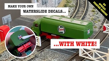 Waterslide-decals maken – met wit – met een gewone inkjet- of laserprinter.