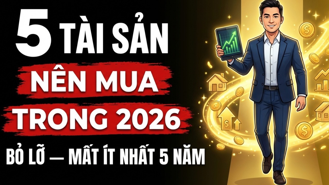 5 Tài Sản Nên Mua Trong 2026 Cho Người Đi Đường Dài