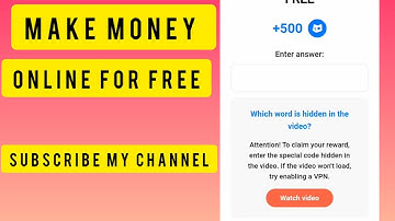 Make Money Online for FREE | Cats Video Code New How to Make Money Online for FREE? Cats Answer