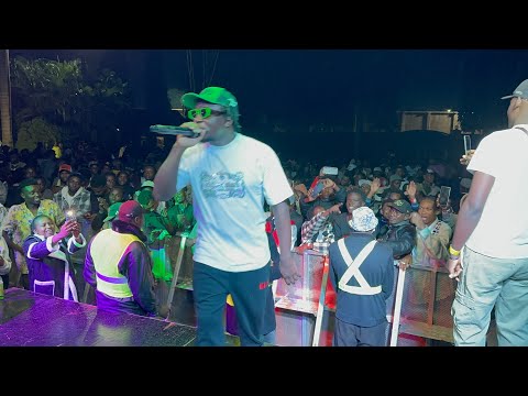 Scar Mkadinali Arrival and full performance at Karibu campus show by Seroxide entertainment