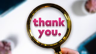 1,000 Subscriber Special (Thank You)
